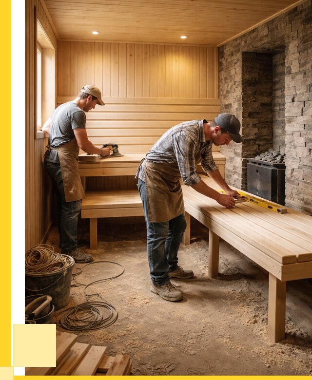 Отделка бани в Учалах: внутренняя отделка от 3050 р. | ЭриданЧлы