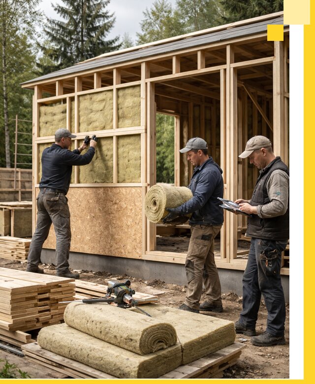 Проектирование и строительство каркасных бань в Учалах под ключ