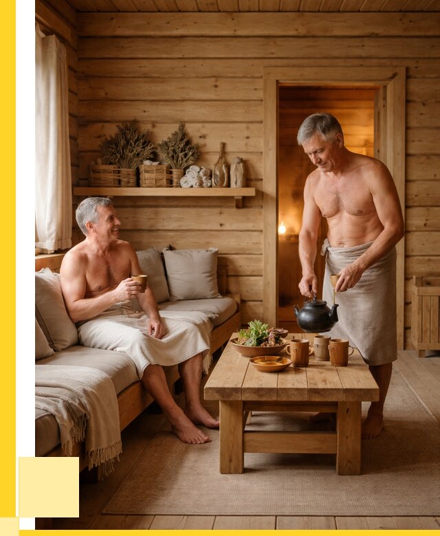 Бани с комнатой отдыха под ключ в Учалах от 457515 р. | ЭриданЧлы