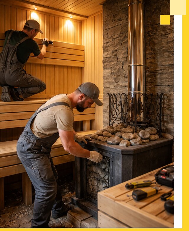 Комплексный дизайн бань, саун и зон отдыха в Учалах