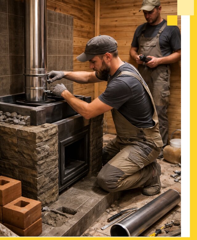 Изготовление и установка банных печей под ключ в Учалах