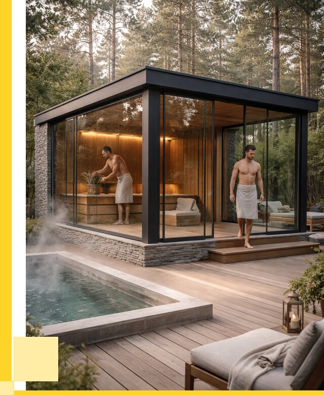 Стеклянные бани и двери в Учалах от 457515 р. | ЭриданЧлы