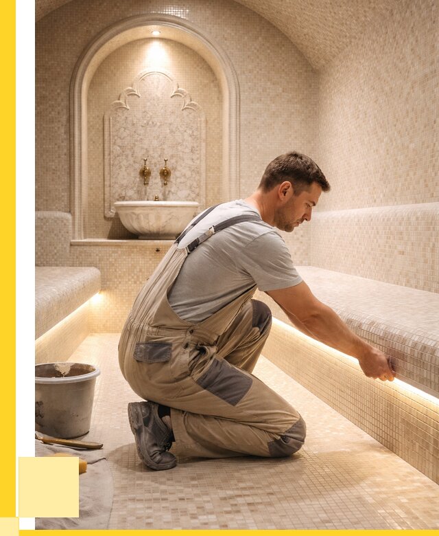 Отделка хамамов под ключ в Учалах от 5592 р. | ЭриданЧлы