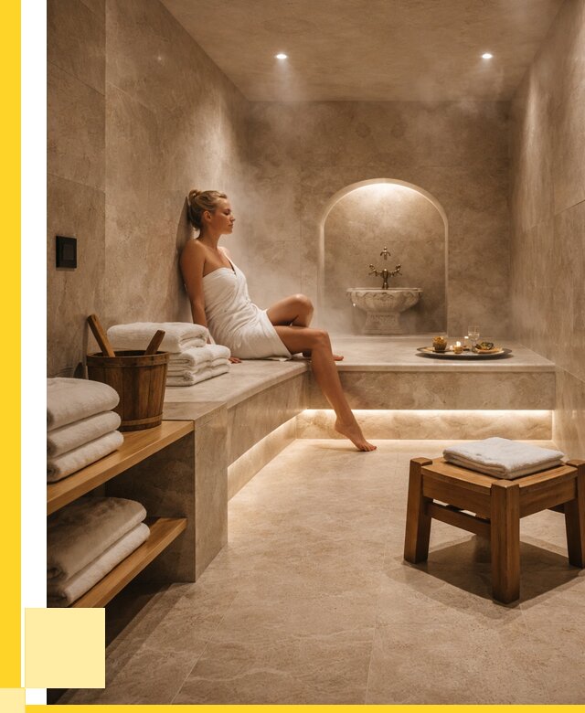 Хамам в квартире под ключ в Учалах от 305010 р. | ЭриданЧлы