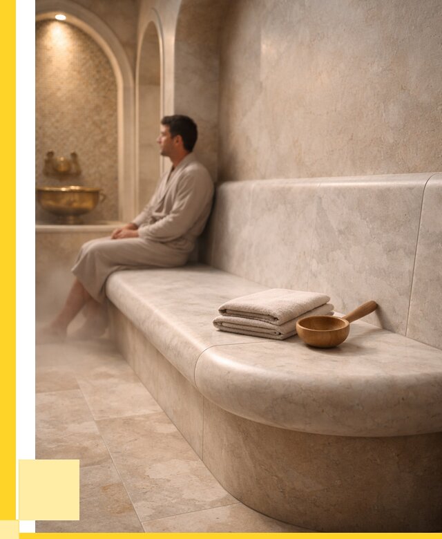 Сиденья для хамама в Учалах под ключ от 12200 р. | ЭриданЧлы