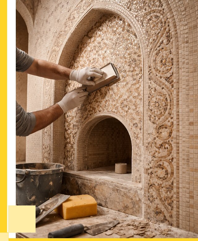 Мозаика для хамама в Учалах под ключ от 5084 р. | ЭриданЧлы